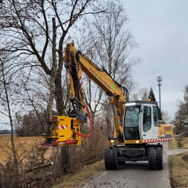 Knickpflege Gemeinde Bruckberg Kronthaler Gammelsdorf Sturmschaden Baumschneiden